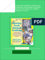 Queering Creole Spiritual Traditions Lesbian Gay Bisexual and Transgender Participation in African Inspired Traditions in The Americas 1 Edition Randy P. Conner 2024 Scribd Download