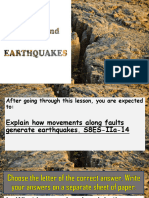 Faults and Earthquakes2