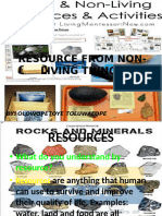 Resource From Non-Living Things