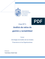 Analis de Ratios de Gestion y Rentabilidad