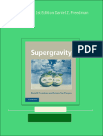 Supergravity 1st Edition Daniel Z. Freedman Download PDF