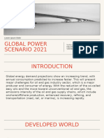 Global Power Scenario 2021: Lorem Ipsum Dolor Lorem Ipsum Dolor