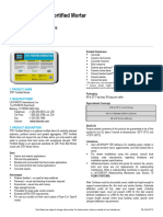 Laticrete 3701 Fortified Mortar Bed Product Data Sheet