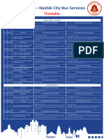 CITILINC - Nashik City Bus Service Timetable English - 27-10-21-07-11-31