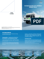 Yutong Electric Off-Highway Mining Truck Brochure