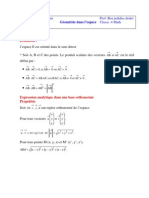 11 .Chap G 6 Géométrie de L'espace .Fiche Guide