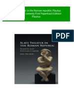 Buy Ebook Slave Theater in The Roman Republic Plautus and Popular Comedy First Paperback Edition Plautus Cheap Price