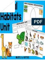 AnimalHabitatsworksheets 1