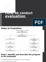 Ext 507 (How To Conduct Evaluation)