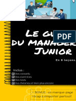 Constance - Le Guide Du Manager Junior-Dernière Version