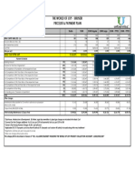 WOJ General Cost Sheet