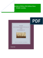 The Fundamentals of Ethics 5th Edition Russ Shafer-Landau 2024 Scribd Download