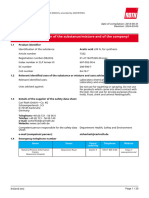 Safety Data Sheets For Acetic Acid