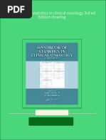 Handbook of Statistics in Clinical Oncology 3rd Ed Edition Hoering