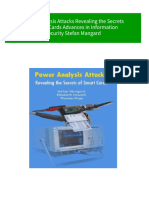 Get Power Analysis Attacks Revealing The Secrets of Smart Cards Advances in Information Security Stefan Mangard Free All Chapters