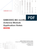 Sim8300g-M2 Mmwave Antenna Module Application Notes v1.00