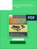 (Ebooks PDF) Download Flavor Development For Functional Foods and Nutraceuticals 1st Edition M. Selvamuthukumaran (Editor) Full Chapters