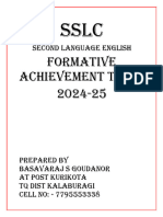 Fa Tests 2025 SSLC