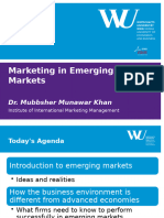 Marketing in Emerging Markets