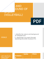 Nature and Background of Sport Volleyball 2