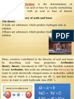 Acid Base Titration