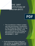 The 1897 Constitution of Biak-Na-Bato