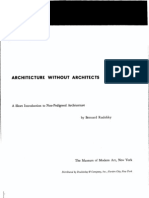 Architecture Without Architects, Bernard Rudofsky