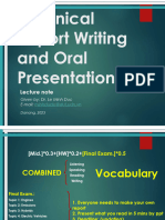 PART1 - Technical Report Writing and Oral Presentation