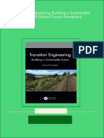 Get Transition Engineering Building A Sustainable Future 1st Edition Susan Krumdieck Free All Chapters