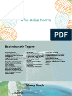 Afro Asian Literature Poetry PDF