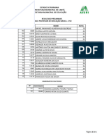 Professor de Educacao Basica PCD