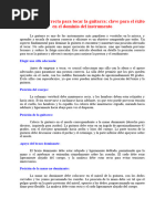 La Posición Correcta para Tocar La Guitarra