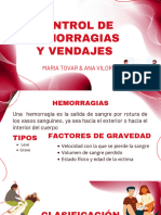 Control de Hemorragias y Vendajes PDF