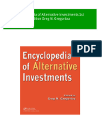 (Ebooks PDF) Download Encyclopedia of Alternative Investments 1st Edition Greg N. Gregoriou Full Chapters