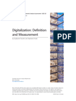 Digitalization-Definition and Measurement (BoC, 2023)