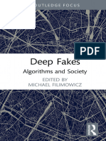 Deep Fakes Algorithms and Society - Michael Filimowicz (Editor) - 2022 - Routledge - 9781032002606 - Anna's Archive