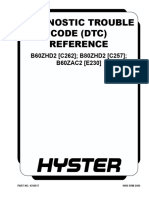 Diagnostic Trouble Code (DTC) Reference: B60ZHD2 (C262) B80ZHD2 (C257) B60ZAC2 (E230)