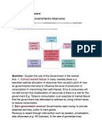 Role of The Government