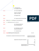 Wind & Siesmic Load Calculations