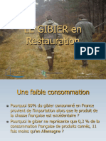 Gibier en Restauration