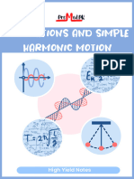 Oscillations and Simple Harmonic Motion - PreMed