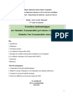 Transition Épidémiologique 2024-2025 SSH