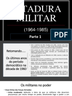 Brasil 1964 A 1985 - Parte 1 - 2022