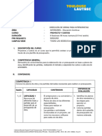 SYLLABUS Proyectos y Costos