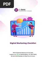 Digital Marketing Checklist