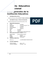 Proyecto Educativo Institucional