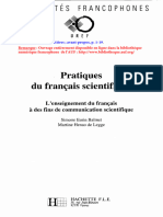 1992 Pratiques Frcs SC EXTRAIT 1 TDM Avt Propos 1 19 EurinBalmet Henano Legge AUPELF UREF