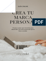 Guía Crea Tu Marca Personal by @cece - Marketing