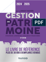 Gestion de Patrimoine.2024-2025.stratégies Juridiques, Fiscales Et Financières .Arnaud Thauvron