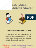 La Oración Simple